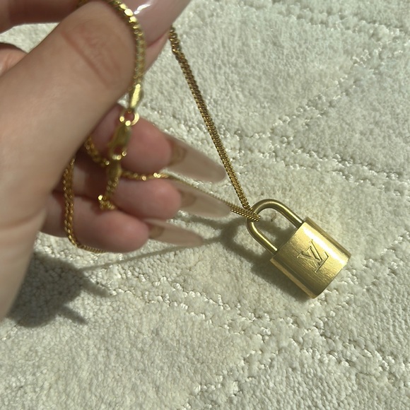 Louis Vuitton Lock Necklace - Picture 3 of 7